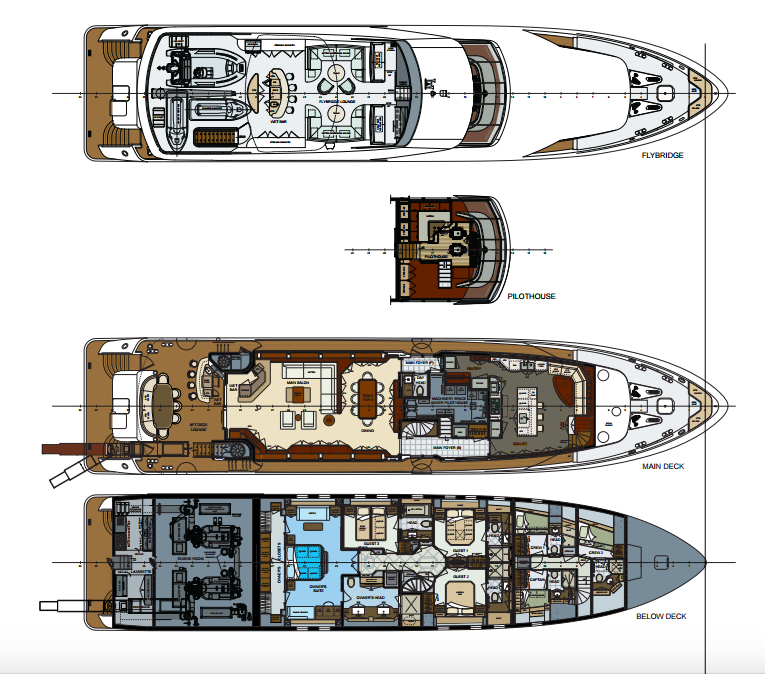 Yacht THE FINISH LINE Trinity 120 RPH, a Trinity Superyacht
